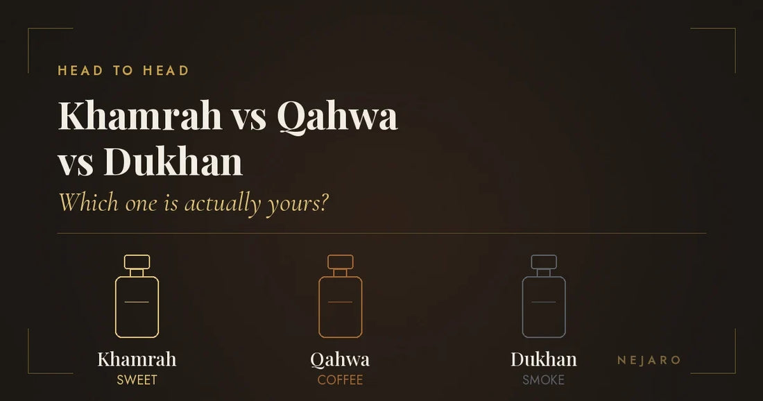 Khamrah vs Khamrah Qahwa vs Khamrah Dukhan: Which One Should You Buy?