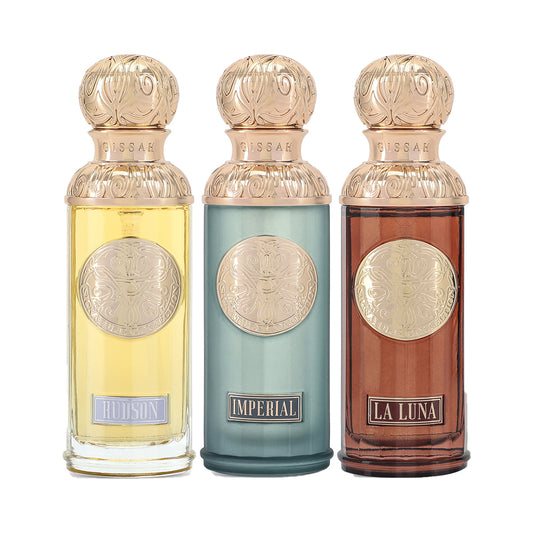 GISSAH VALLEY'S SET OF 3 EDP