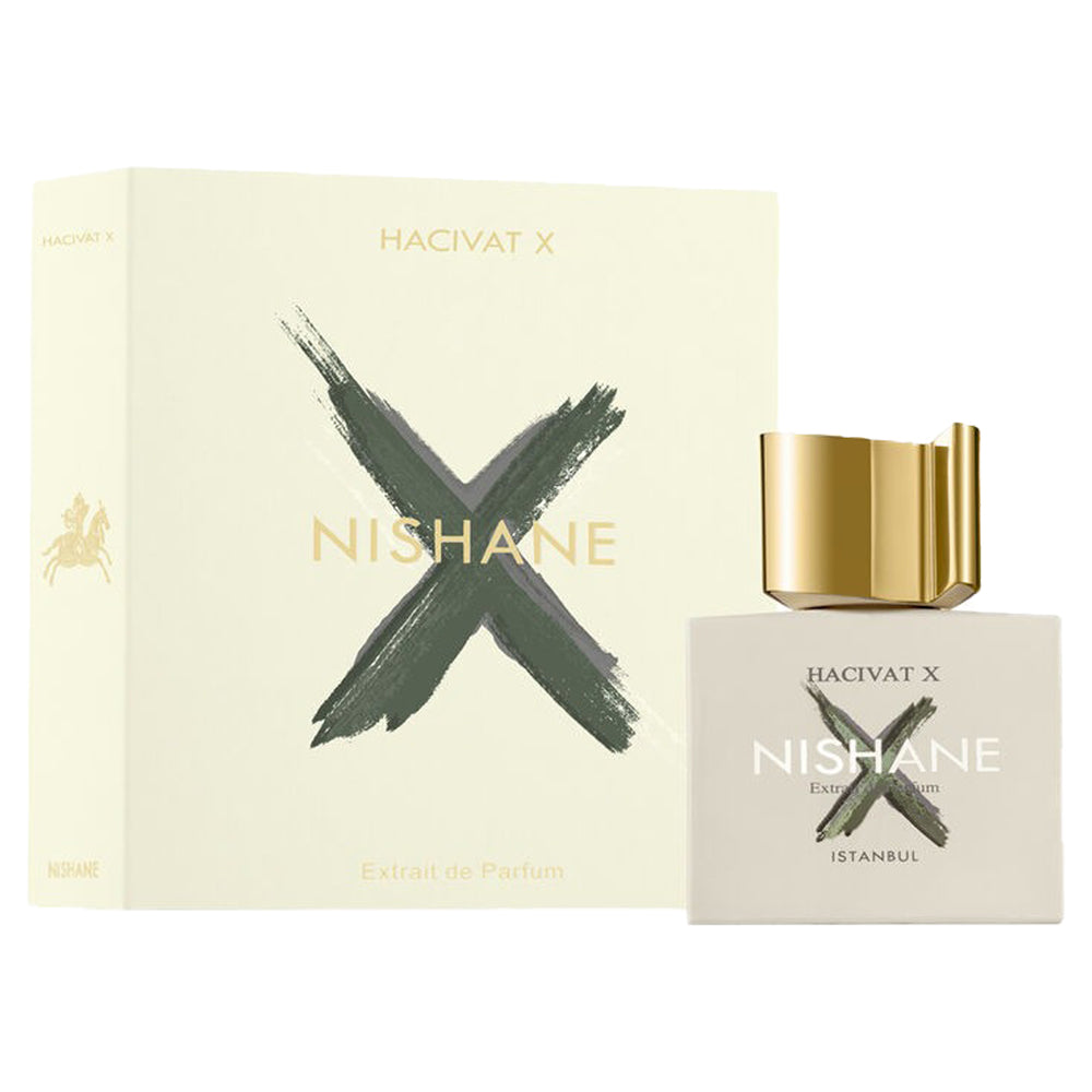 Nishane Hacivat X EDP bottle – unisex niche chypre fragrance by Nishane Istanbul